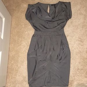 BCBG MaxAzria; XS. Rowan Dress. Dark Grey